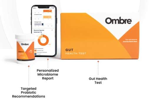 ombre - gut health test kit