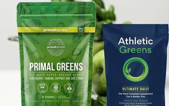 better greens powder - primal greens or athletic greens