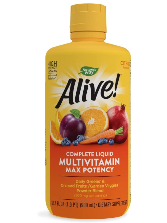 alive liquid multivitamin for women
