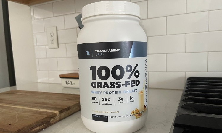 transparent labs whey protein isolate