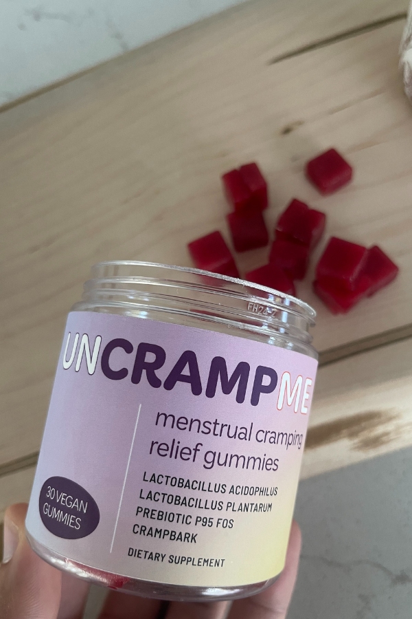 holding uncrampme cramping pain relief supplement